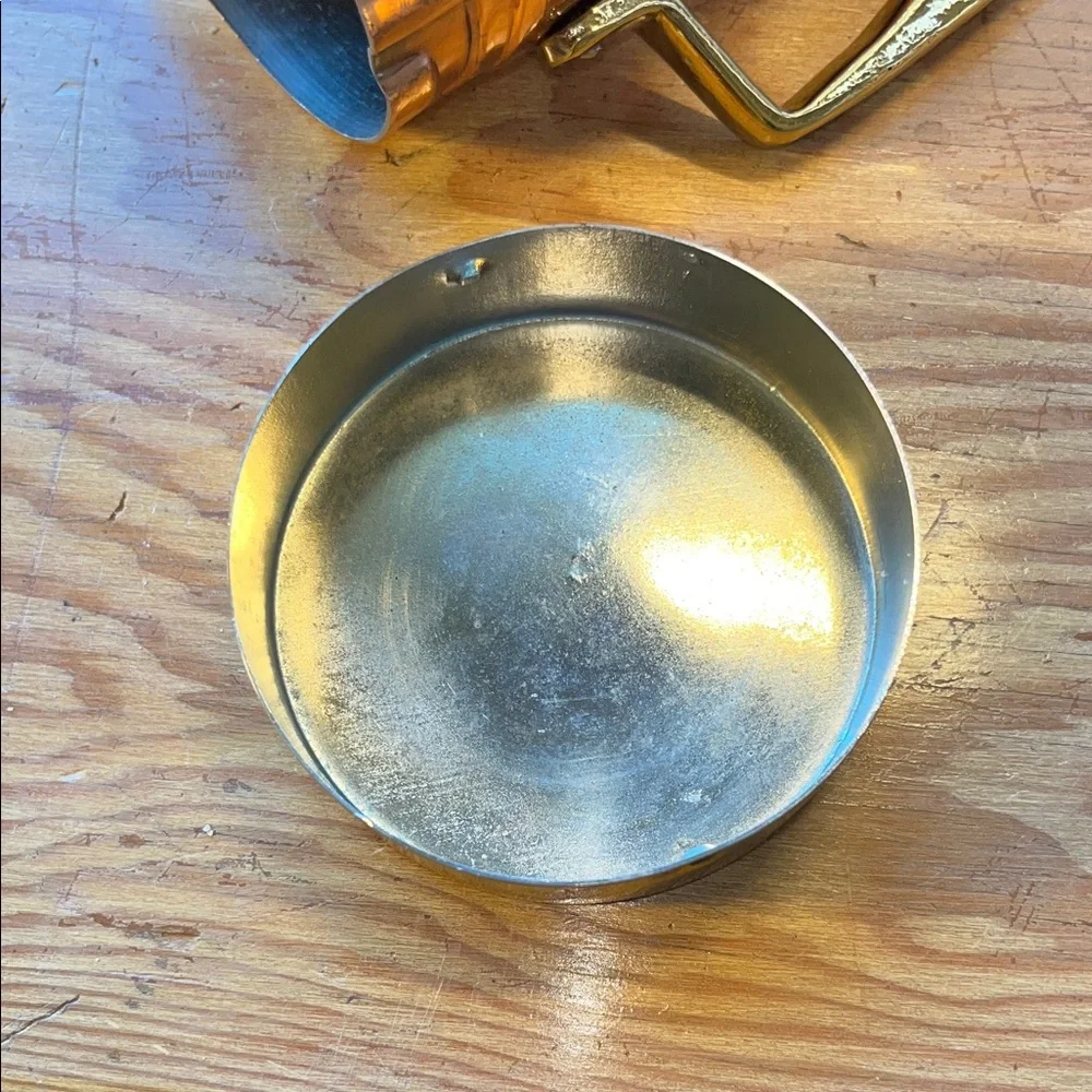 Copper‎ and Gold Cheese Shaker EUC
